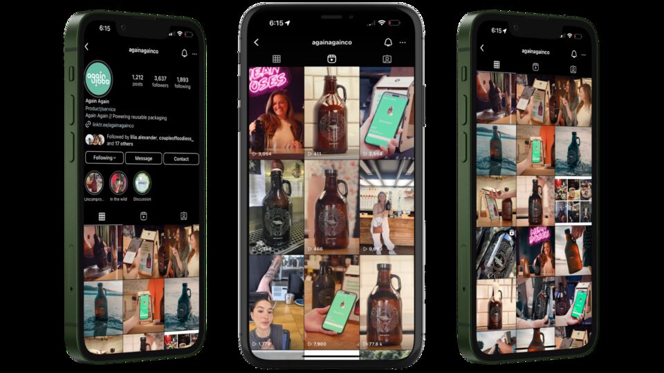 Again Again — Be Uncompromising: launching Again Again's beer flagons