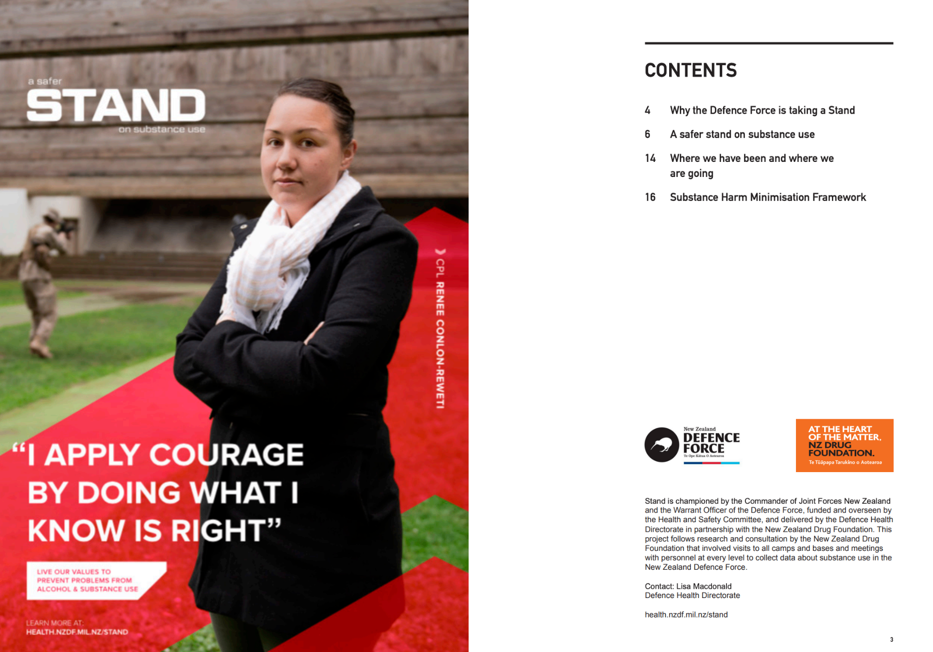Safer STAND: a values-led campaign for the NZ Defence Force